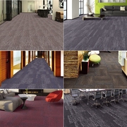 世霸地毯办公地毯方块，地毯桌球室，拼块尼龙66提花地毯9300