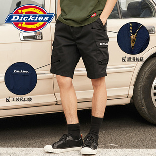 dickies工装短裤男潮牌宽松休闲多口袋五分裤子夏季薄款z