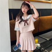 商场cosplay女装夏季日系学生制服女甜美可爱学院风韩版水手