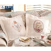 法国DMC十字绣套件 客厅 沙发靠垫 印花 花环猫与花环狗 抱枕