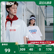 nerdy2023夏季网球系列情侣装，短袖宽松休闲t恤女上衣百搭潮流