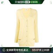 香港直邮celine女士，黄色针织衫毛衣2a03a152i-11ly