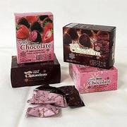 松露黑巧克力盒装商超便利店，草莓味醇香味零食喜糖伴手礼盒