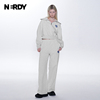 NERDY2023早秋短款女士卫衣裤子两件套套装潮酷休闲运动套装