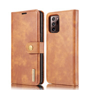 适用三星Galaxy Note20手机壳翻盖插卡ultra真皮保护套case cover