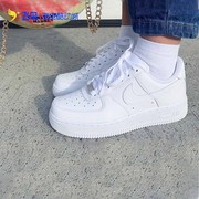 Nike耐克Air Force1 af1空军一号女鞋纯白低帮夏季板鞋DH2920-111