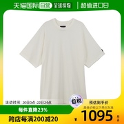 香港直邮y-3男士短袖，t恤hz8825灰白色，圆领袖标品牌设计宽松透气