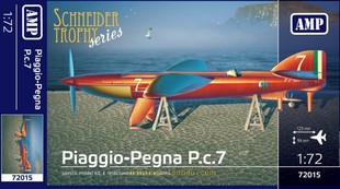 AMP72015比亚乔·佩尼亚PC.7水上飞机1/72拼装模型