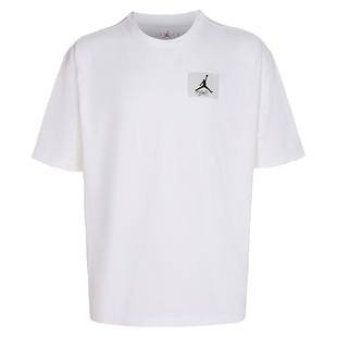 Nike/耐克男子JORDAN运动透气训练休闲圆领短袖T恤DZ7314-100