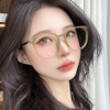2022TR防蓝光眼镜女复古时尚平光镜可配近视眼镜框架男潮7703