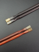 漂亮的筷子美人腰红酸枝牛角无蜡无漆红木耐用家用经济可定制刻字