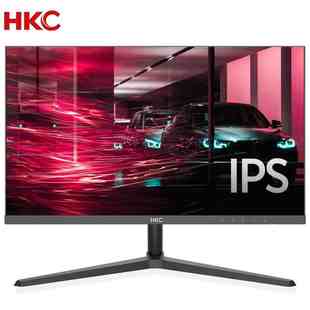 HKC 24英寸V2412微薄液晶显示器窄边框IPS电脑大屏台式图文专业屏