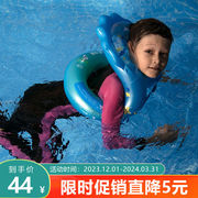 泳乐宝第七代蛇形泳圈宝宝儿童到成人加厚环型充气游泳圈救生圈S