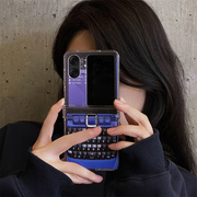 个性黑莓手机OPPO findN2 flip手机壳折叠