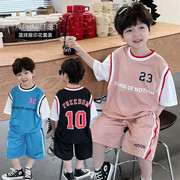女童篮球服短袖速干套装湖人小女孩24号科比球衣儿童宝宝夏季球服