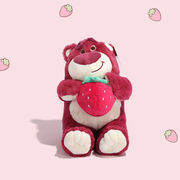草莓熊公仔(熊公仔)迪士尼正版，玩具总动员公仔毛绒，玩偶礼物女生情人节
