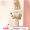 rosetree可爱睡衣夏季女款运动风短袖短裤，日系少女家居服套装夏天