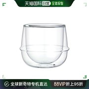 日本直邮kinto厨房，厨具kronos双层玻璃，汤碗透明质感250ml231