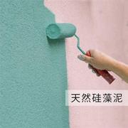 硅藻泥涂料净味墙面漆海藻，泥背景墙室内修复自刷墙漆白彩色乳胶漆