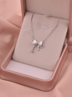 925纯银蝴蝶项链女轻奢小众设计高级感锁骨链送女友闺蜜生日礼物