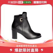 香港直邮潮奢salvatoreferragamo菲拉格，慕女士徽标高跟靴子