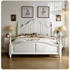法式复古1.8米实木雕花，床奶油风主卧家具，美式公主白色1.5米双人床