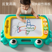 儿童画板家用幼儿涂色1岁宝宝2磁力涂鸦画画玩具，可消除磁性写字板