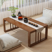 炕桌可折叠飘窗小桌子仿实木，家用榻榻米茶桌小茶几床上学习矮桌子