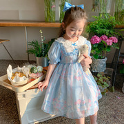 1-2-3岁半女宝夏装礼服裙子夏季连衣裙公主洋气4女童衣服儿童夏天