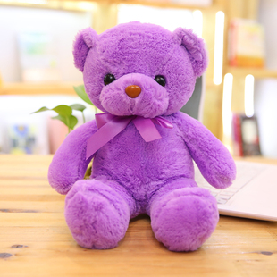可爱泰迪熊抱抱熊多彩小熊毛绒，玩具公仔布娃娃婚庆抛洒玩偶送女生