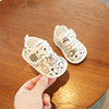 春季婴儿鞋0-6-12月婴幼儿步前鞋春秋款一岁男宝宝学步鞋软底布鞋