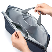 SANWA内胆包电脑包日式手提包防泼水时尚休闲内包适用11.6/13.3/15.6英寸笔记本