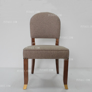 富雅斯欧式法式古典复古美式乡村布艺餐椅书椅梳妆椅化妆椅