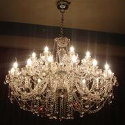 欧式水晶灯客厅吊灯简欧餐厅卧室，灯具轻奢大气，复式楼别墅蜡烛灯饰