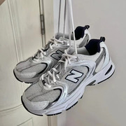 nb530白银灰(白银灰)银月光米，女鞋复古老爹鞋男鞋休闲网面透气跑步运动鞋