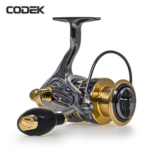 828150 CODEK GX海钓纺车式渔轮金属摇臂线杯路亚鱼线轮渔具