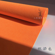 橙色橘红色地毯桔色鹅黄色一次性，婚礼地毯t台布，耐磨开业加厚