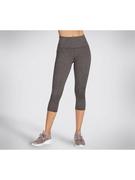 斯凯奇Skechers女子流行GO WALK HW高腰收腹紧身健身瑜伽裤七分裤