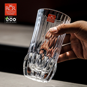 意大利进口rcr水晶杯透明玻璃，水杯家用果汁，牛奶杯啤酒杯鸡尾酒杯