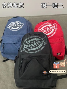 dickies经典印花大logo潮流，大容量书包背包，双肩包男女同款情侣款