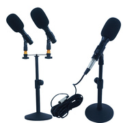 电容式大合唱有线麦克风专业舞台演讲学校会议采访录音话筒户外