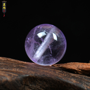 天然紫水晶散珠子圆珠串珠，手链佛珠diy饰品，配件半成品水晶薰衣草