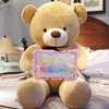 泰迪熊猫公仔抱抱熊布娃娃，女孩可爱玩偶抱枕，大狗熊毛绒玩具送