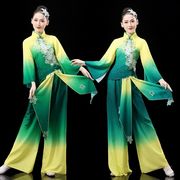 秧歌服女2023中老年广场舞蹈服装中国风艺考古典扇子舞演出服