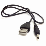 USB转3.5mm 插头供电线 DC 3.5 转A公USB电源线