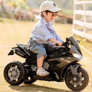 儿童电动汽车可坐人电动车，摩托车男孩充电玩具车遥控双驱动电瓶车