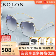 bolon暴龙太阳镜女士，蝶框防紫外线眼镜，大脸显小墨镜bl7098