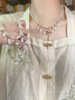 「白月光」汉服软璎珞珍珠项链新中式古风项圈唐风明制坦领配饰品