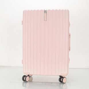 糖果色pc铝框旅行箱，万向轮行李箱20寸登机拉杆箱铝合金大容量箱包