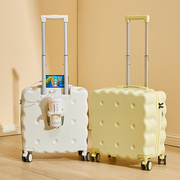 行李箱女2024小型轻便登机箱，高颜值可爱耐用拉杆箱161820寸